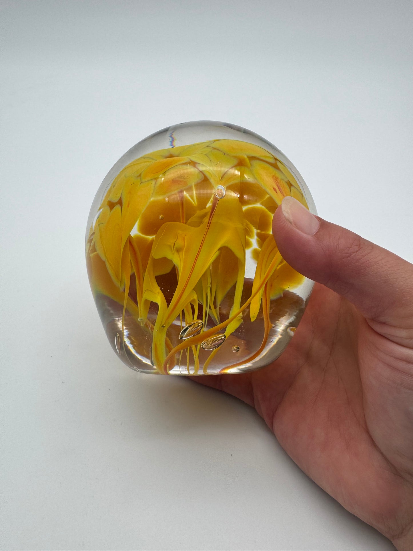 Murano art glass - press papier glas