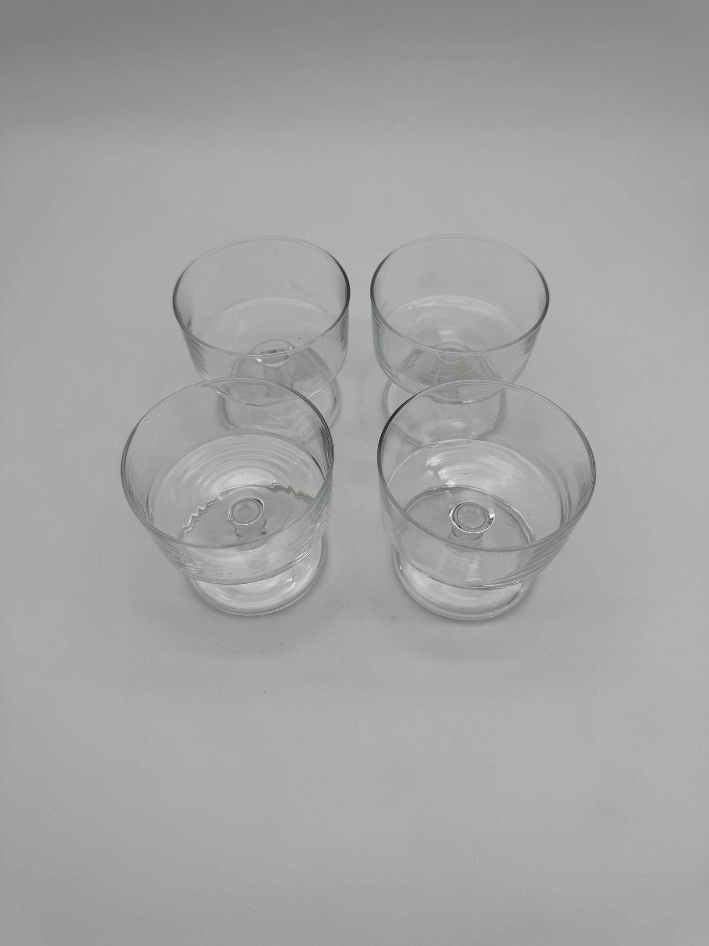 Champagne/ ice coupes - Luminarc France - set van 4 stuks