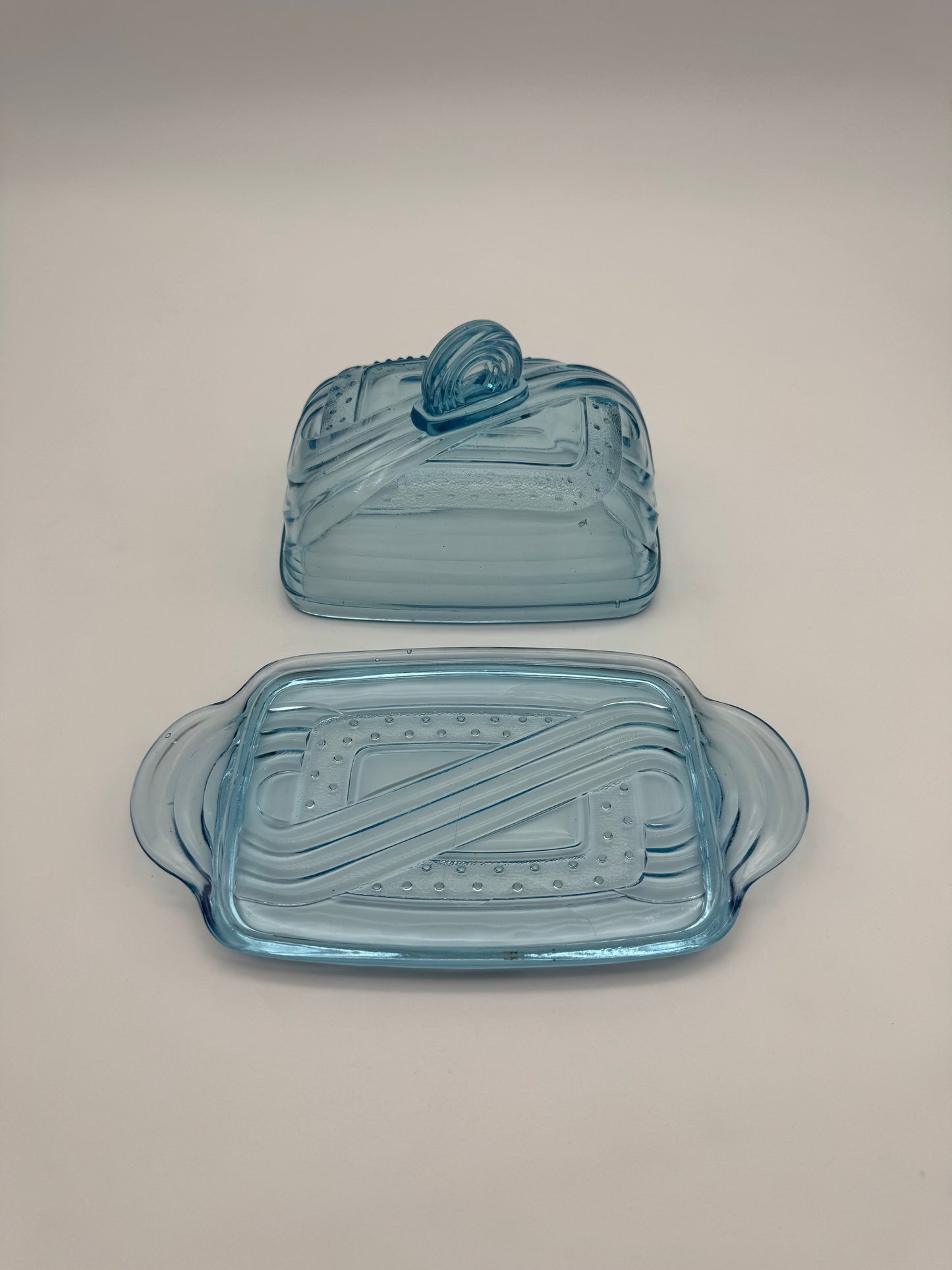 Glasfabriek Leerdam botervloot/kaasstolp