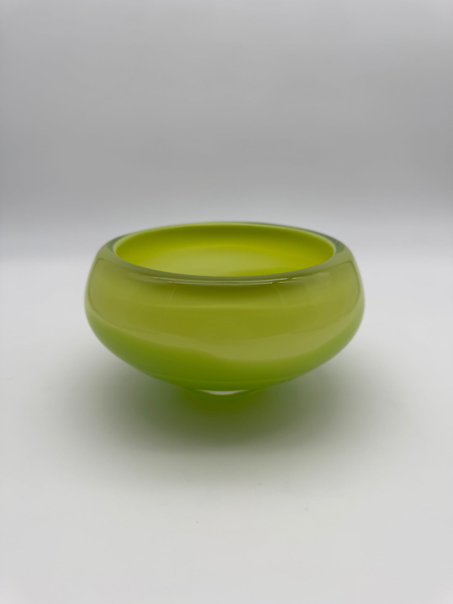 Glas object Glasblazerij Leerdam 2009 groen