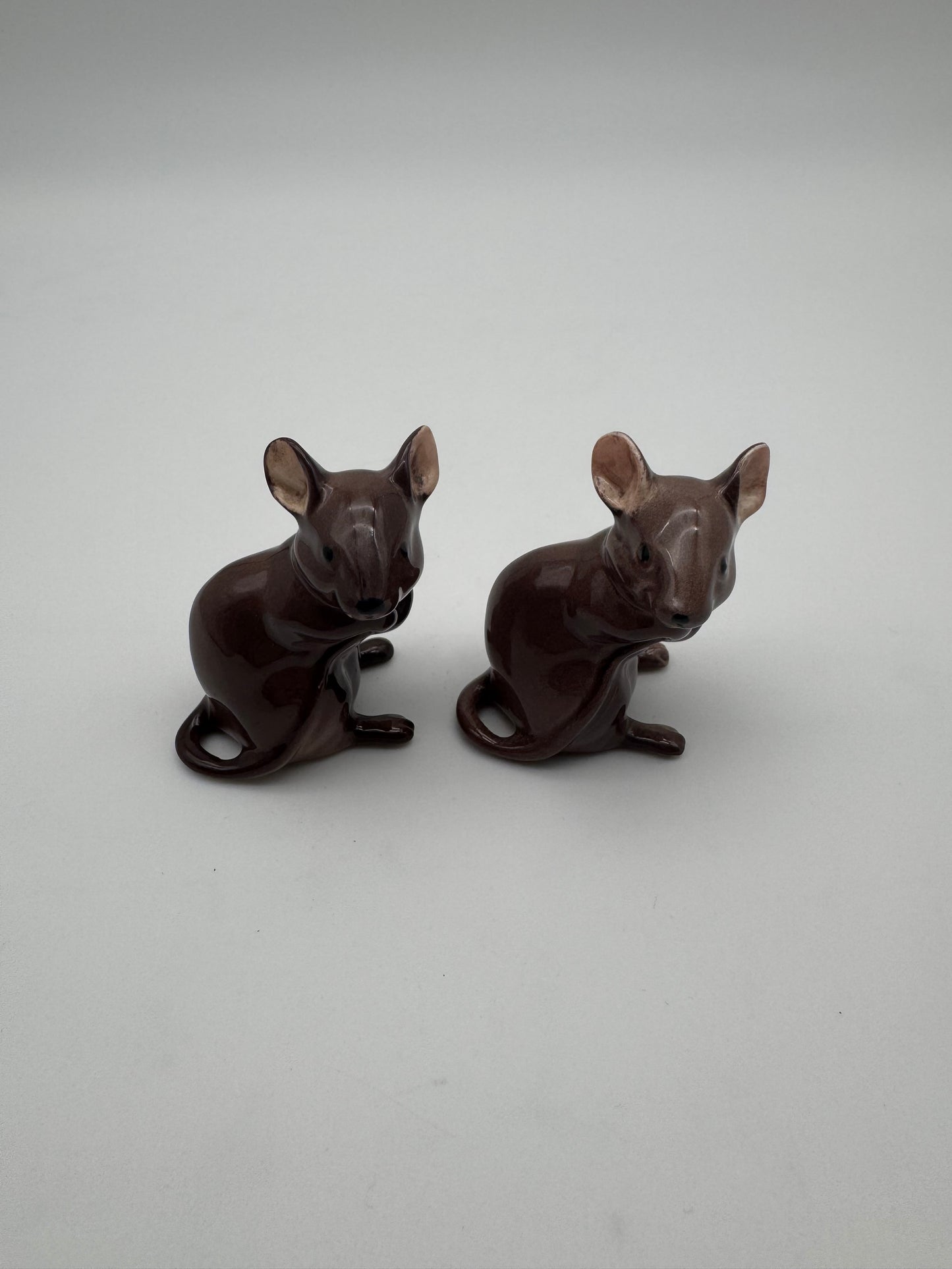 Beswick Mouse England set van twee stuks