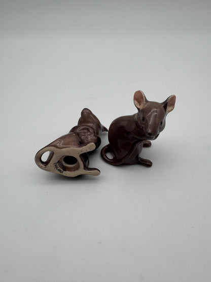 Beswick Mouse England set van twee stuks
