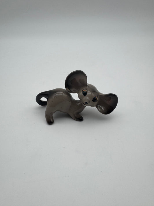 Vintage Norcrest big ear mouse nodders ceramic japan bobblehead (1 stuk)