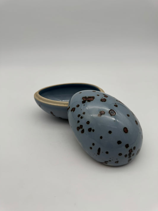 Handgemaakt ei bonbonnière - Dansk ceramic design large