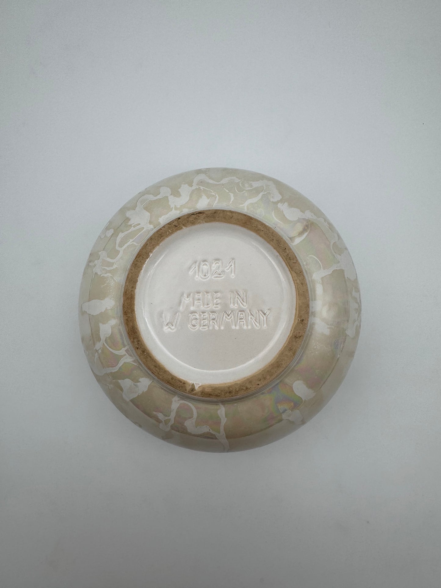 West Germany vaas met luster glazuur 1021