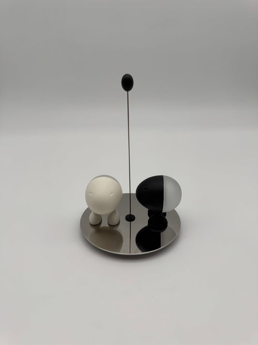 Alessi Family Follows Fiction ASG02 BW "Lilliput" Zout en peper set