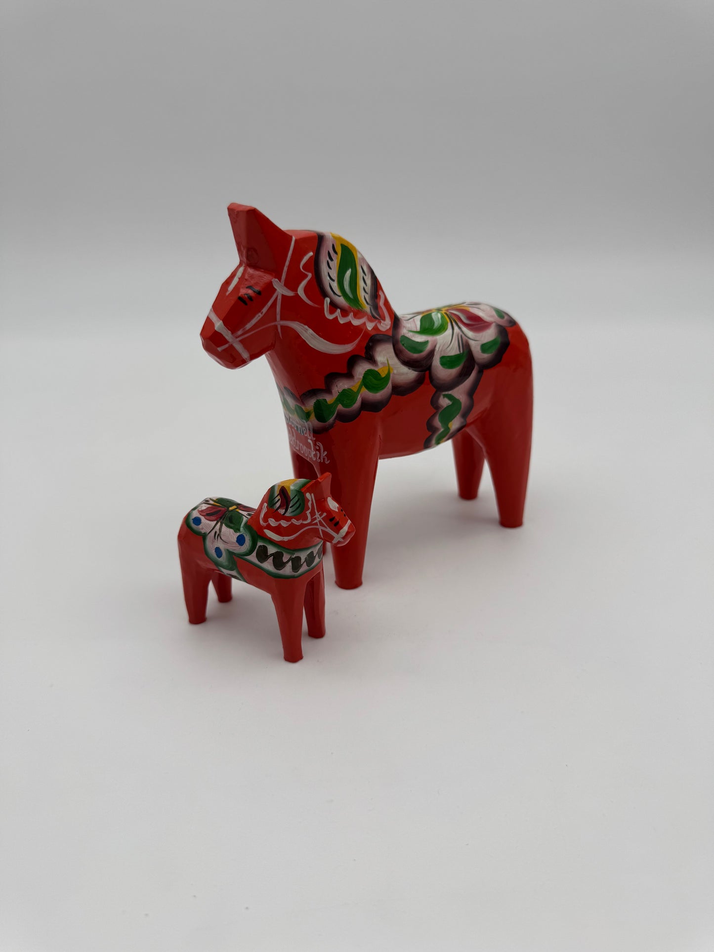 Dala Paarden van Nils Olsson - set van twee stuks