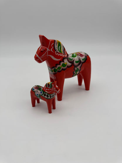 Dala Paarden van Nils Olsson - set van twee stuks