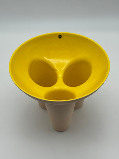 Design vaas geel Cor Unum