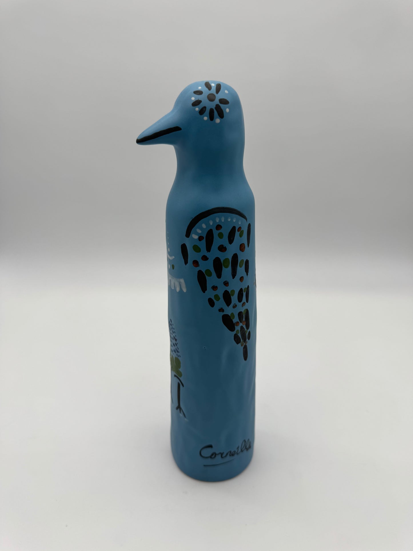 Pinguïn ontwerp Katarina Brieditis voor Ikea jaren '90 - handbeschilderd in stijl van Corneille