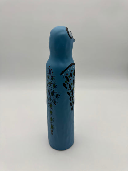 Pinguïn ontwerp Katarina Brieditis voor Ikea jaren '90 - handbeschilderd in stijl van Corneille