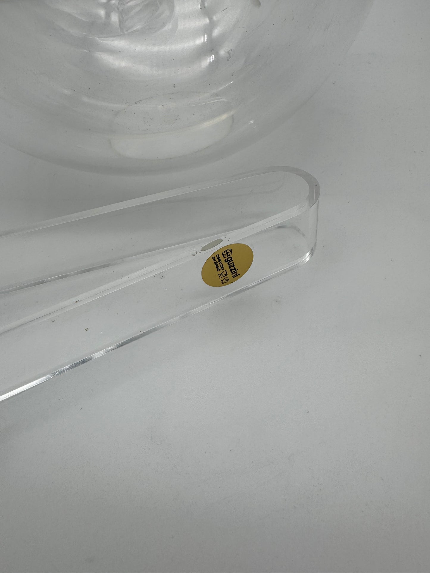 Guzzini Italy ijsemmer met tang