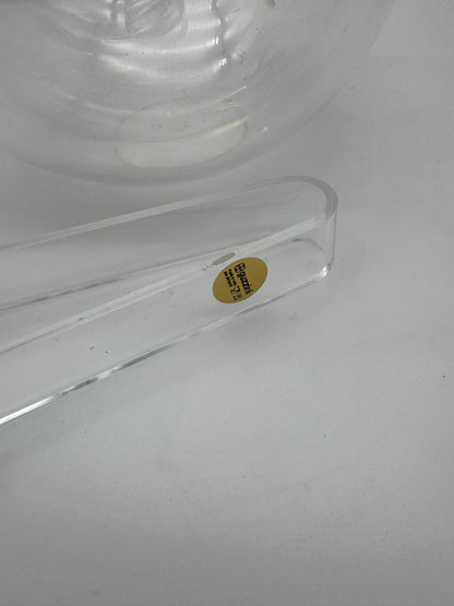 Guzzini Italy ijsemmer met tang