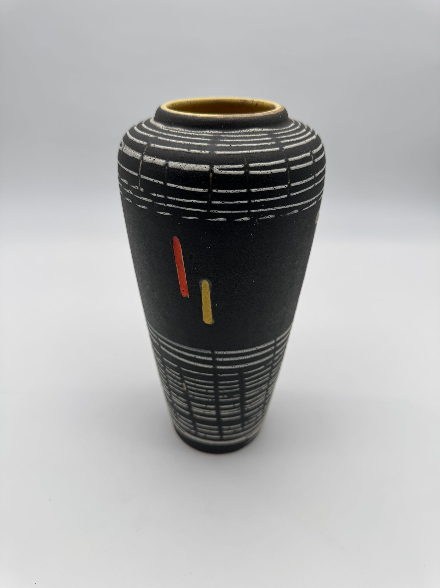 Vaas stijl Scheurich 242-22 mid century - vintage duits keramiek
