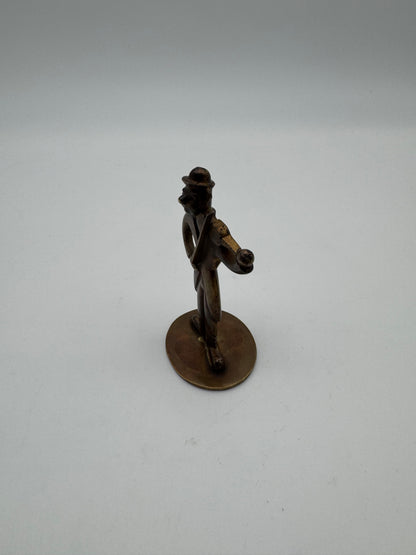 Hagenauer beeldje Werkstätte Hagenauer Wien muzikant violist brons 1930-1950