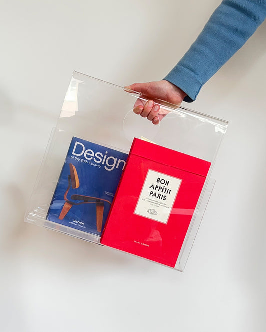 80s Transparant Magazine Holder