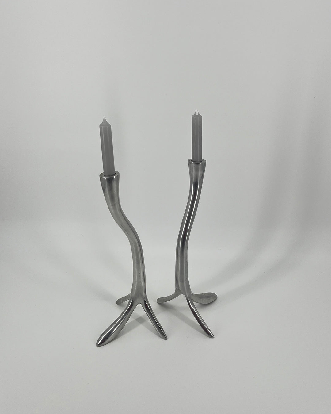70s Zoomorphic Scandinavian Candle Holders (set van 2)