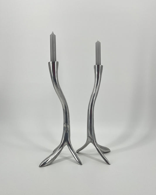 70s Zoomorphic Scandinavian Candle Holders (set van 2)