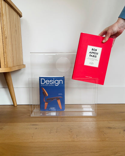 80s Transparant Magazine Holder