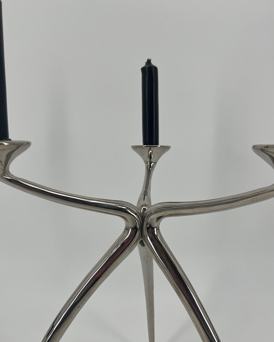 70s Designer Tripod Candlestick