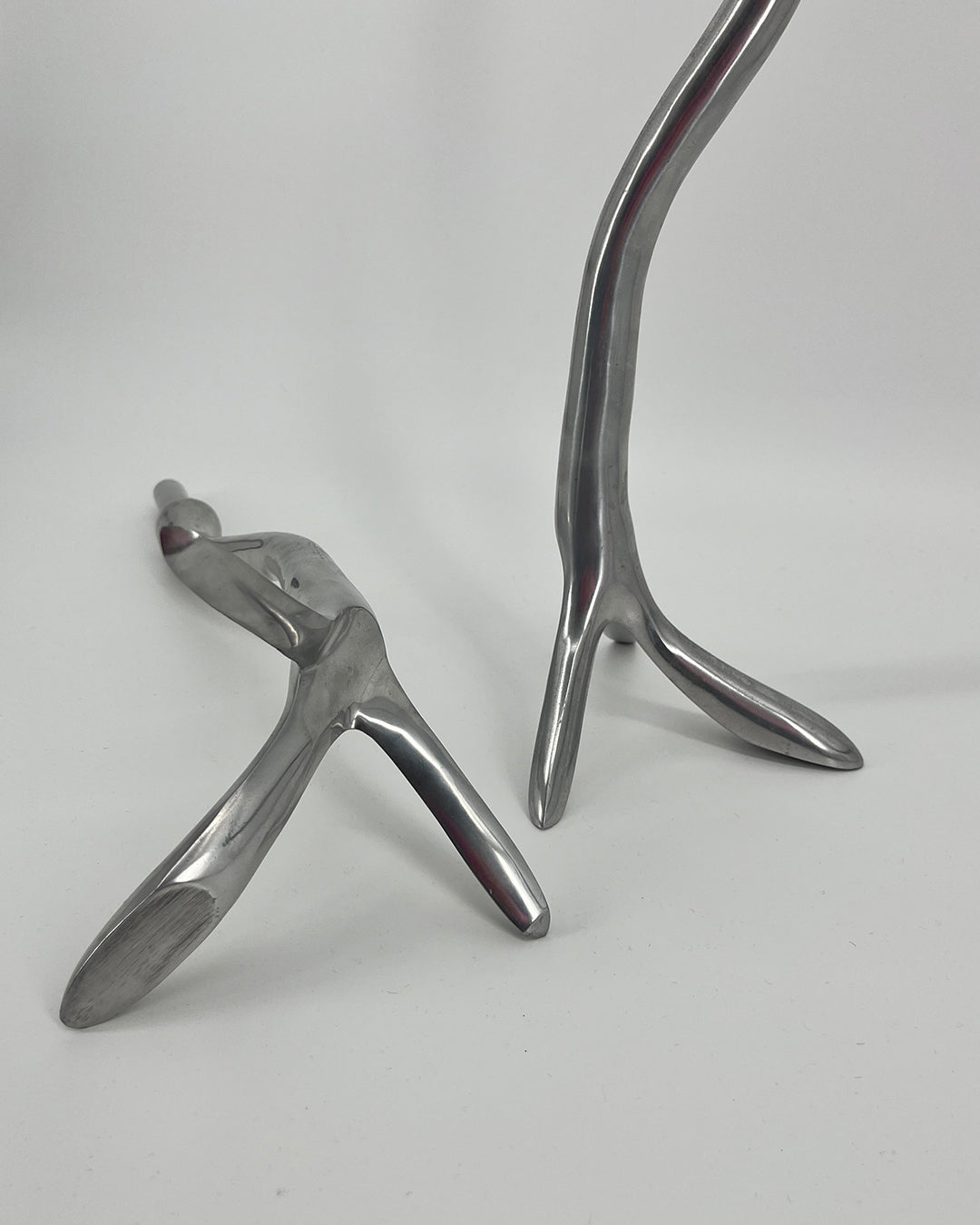 70s Zoomorphic Scandinavian Candle Holders (set van 2)