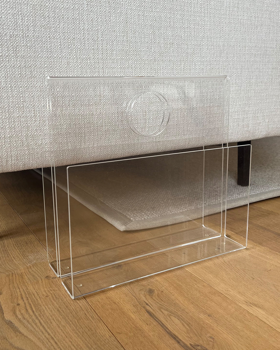 80s Transparant Magazine Holder