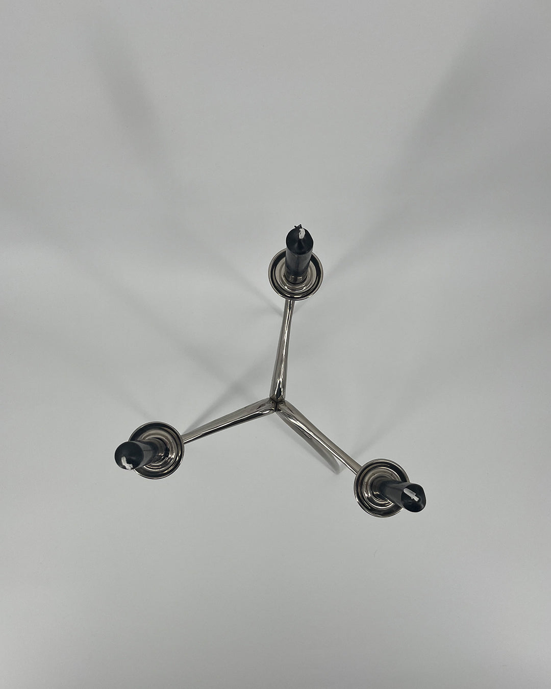 70s Designer Tripod Candlestick
