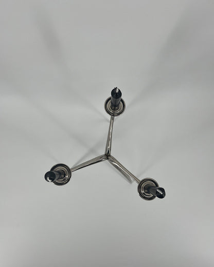 70s Designer Tripod Candlestick