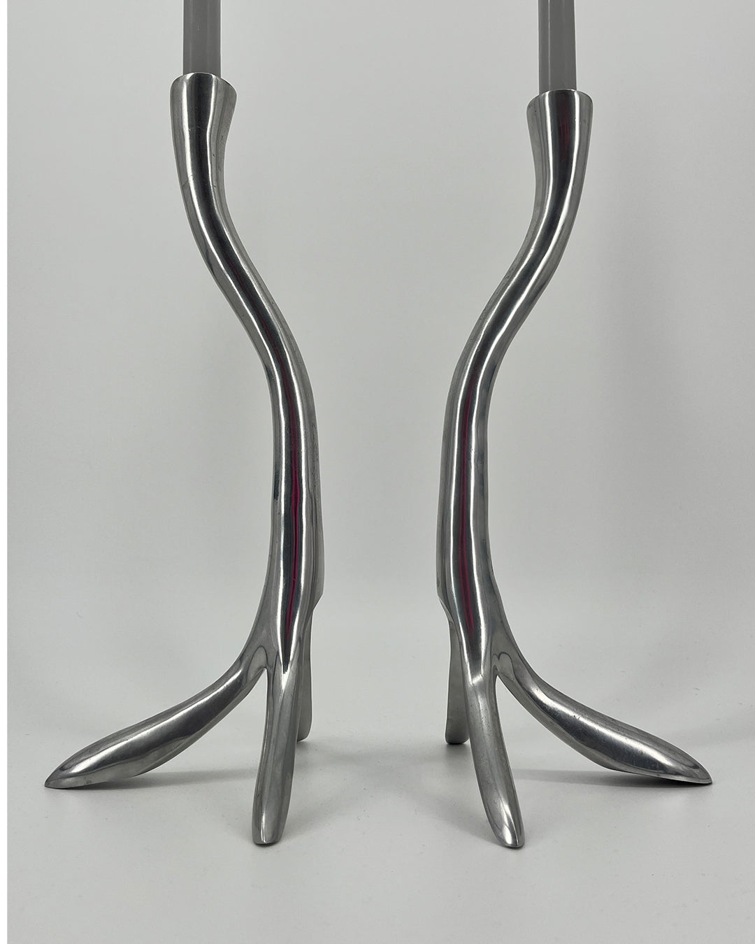 70s Zoomorphic Scandinavian Candle Holders (set van 2)