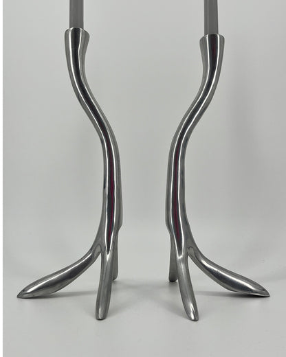 70s Zoomorphic Scandinavian Candle Holders (set van 2)