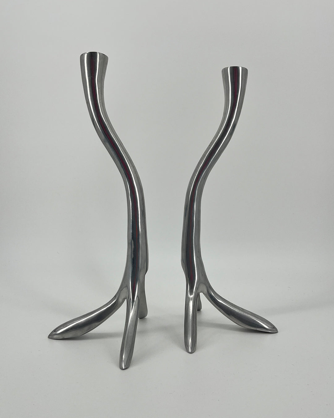 70s Zoomorphic Scandinavian Candle Holders (set van 2)
