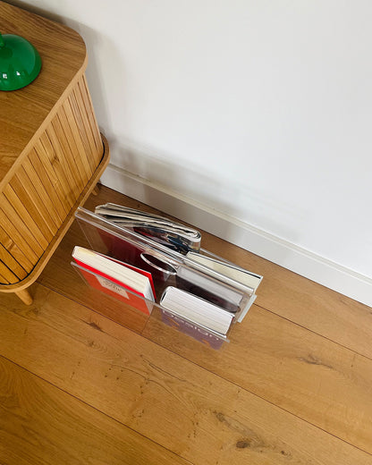 80s Transparant Magazine Holder